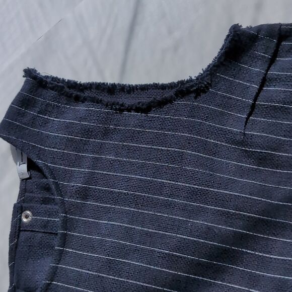 Alexander Wang Textured Pinstripe Dress S - Picture 5 of 11